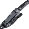 DOTS Gear Nova II Fixed Blade K110 Steel Black G10 EDC Knife