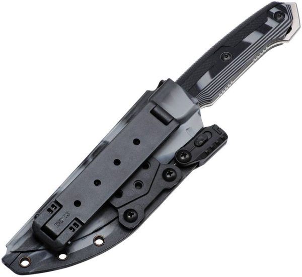 DOTS Gear Nova II Fixed Blade K110 Steel Black G10 EDC Knife
