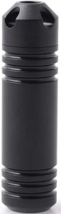Dango Capsule XL Waterproof Aluminum Container - Jet Black