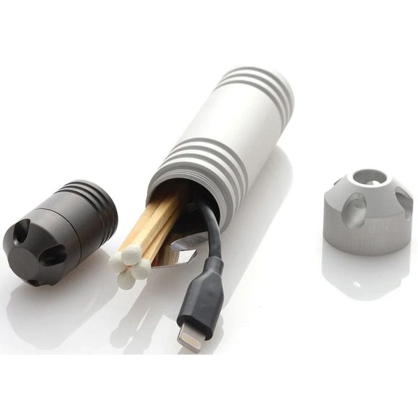 DGCAPXLSS_add_02.jpg Dango Capsule XL Waterproof Aluminum Container - Silver