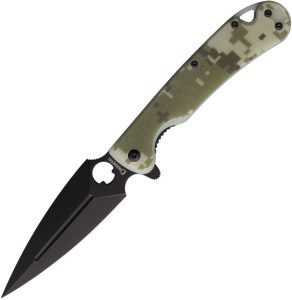 Daggerr Knives Arrow Linerlock Camo - D2