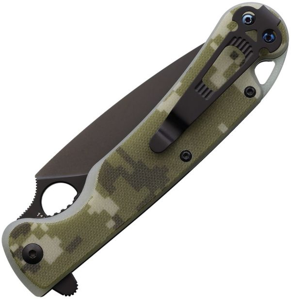 Daggerr Knives Arrow Linerlock Camo - D2