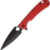 Daggerr Arrow Linerlock Red D2 DLC Dagger Blade