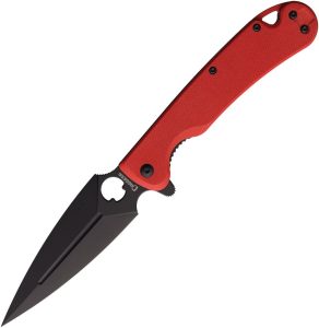 Daggerr Arrow Linerlock Red D2 DLC Dagger Blade