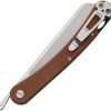 Daggerr Boris Britva Linerlock VG-10 - Brown Micarta