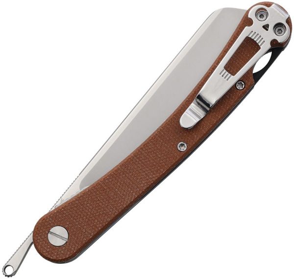 Daggerr Boris Britva Linerlock VG-10 - Brown Micarta