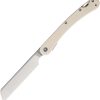 Daggerr Boris Britva Linerlock White G10 Folding Knife VG-10