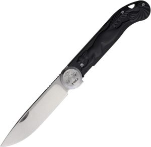 Daggerr Peremen Mys Linerlock Stainless - Black ABS