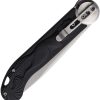 Daggerr Peremen Mys Linerlock Stainless - Black ABS