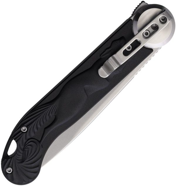 Daggerr Peremen Mys Linerlock Stainless - Black ABS