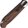 Daggerr Peremen Mys Linerlock Stainless - Brown ABS