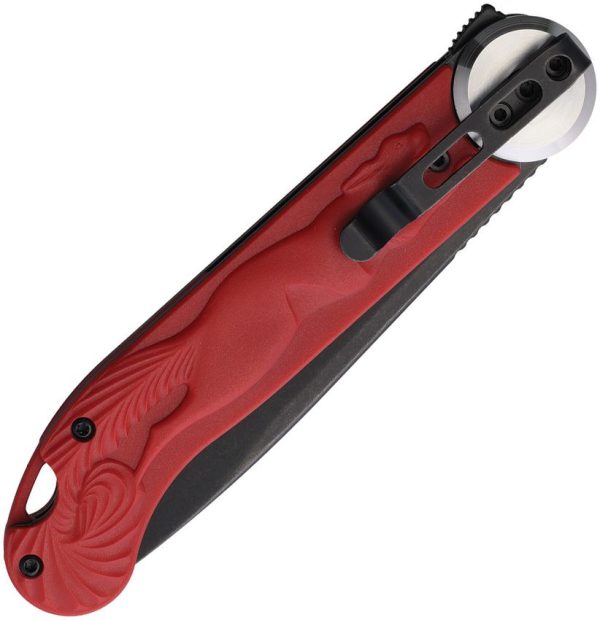 Daggerr Peremen Mys Linerlock Stainless - Red ABS