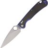 Daggerr Zhalo Crossbar Lock CF Blue VG-10