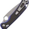 Daggerr Zhalo Crossbar Lock CF Blue VG-10