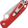 Daggerr Zhalo Mini Linerlock Red D2