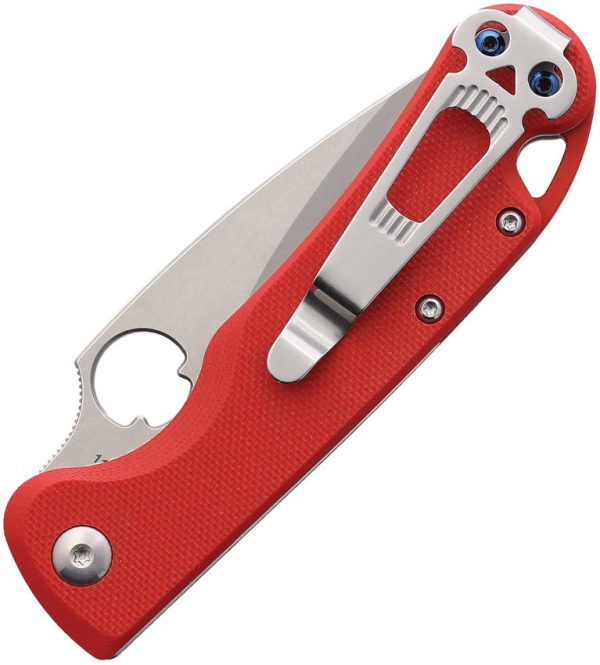 Daggerr Zhalo Mini Linerlock Red D2
