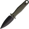 Daggerr Combat Dagger Fixed Blade - OD Green Nylon