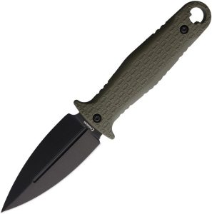 Daggerr Combat Dagger Fixed Blade - OD Green Nylon