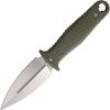 Daggerr Combat Dagger Fixed Blade - OD Green Stonewash