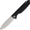 Daggerr Dopey Linerlock Black Satin