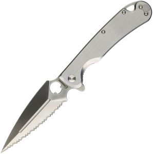 Daggerr Arrow Framelock Serrated D2 Steel Folding Knife