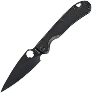 Daggerr Zhalo Framelock Black D2 Steel Folding Knife