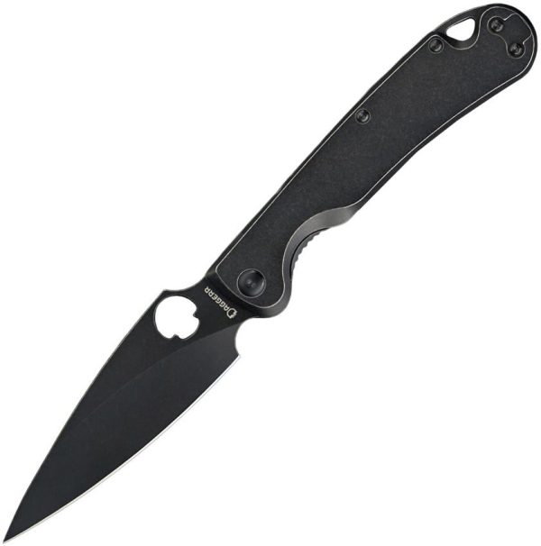 Daggerr Zhalo Framelock Black D2 Steel Folding Knife
