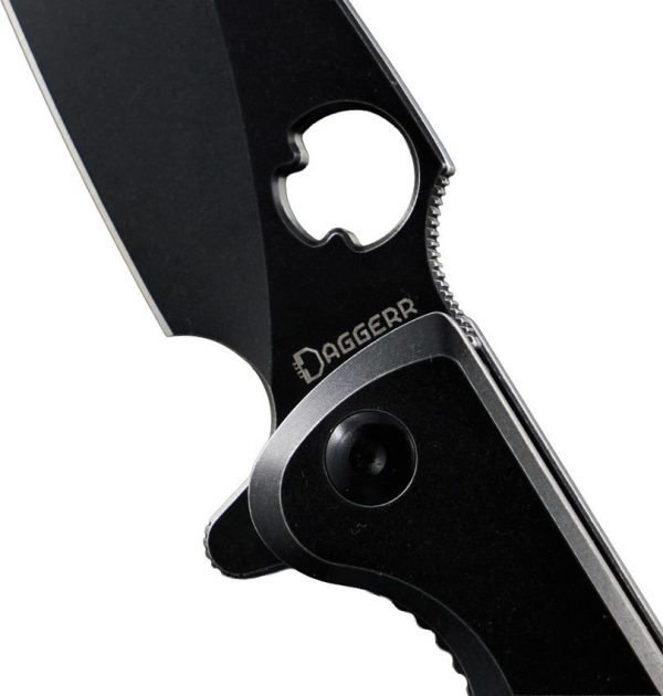 Daggerr Zhalo Framelock Black D2 DLC