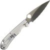 Daggerr Zhalo Framelock Serrated D2 Folding Knife Stainless