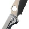 Daggerr Zhalo Framelock Serrated D2 Folding Knife Stainless