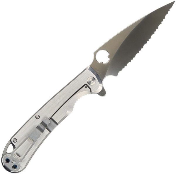 Daggerr Zhalo Framelock Serrated D2 Steel Folding Knife