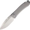 Daggerr Nightmare Crossbar Lock MagnaCut Folding Knife Gray Titanium