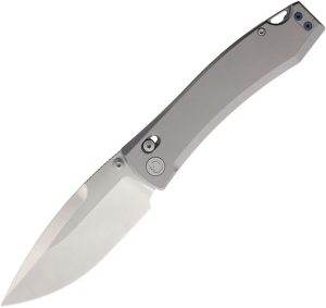 Daggerr Nightmare Crossbar Lock MagnaCut Folding Knife Gray Titanium
