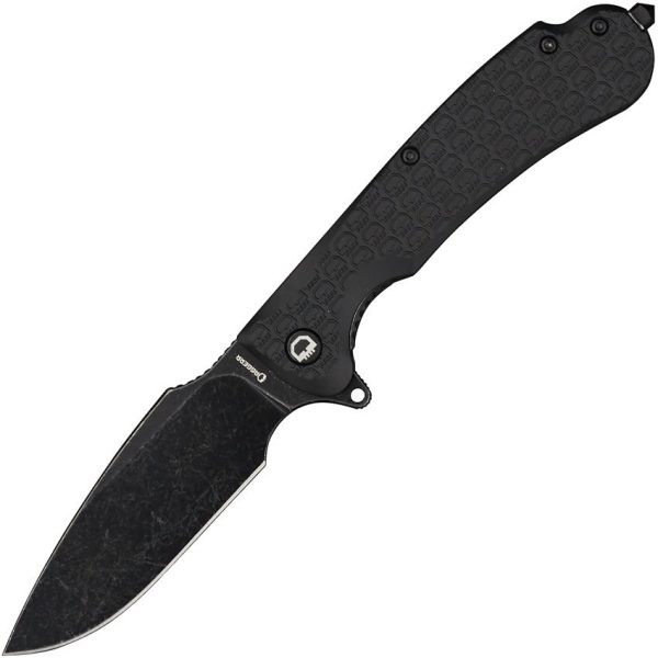 Daggerr Fielder Linerlock Black FRN 8Cr14MoV