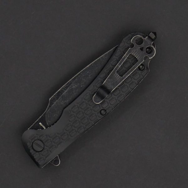 Daggerr Fielder Linerlock Black FRN 8Cr14MoV