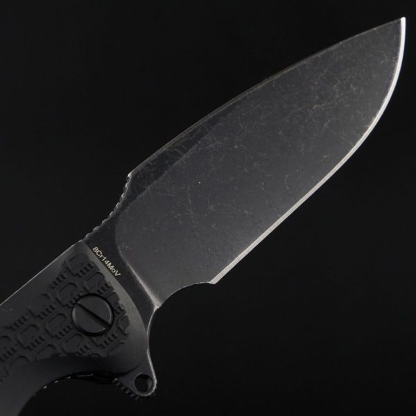 Daggerr Fielder Linerlock Black FRN 8Cr14MoV