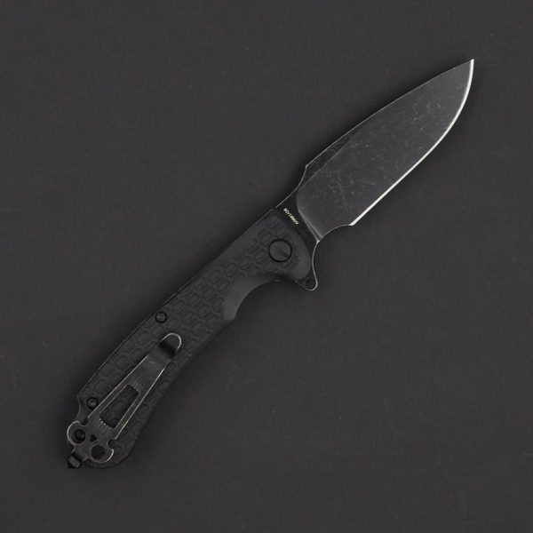 Daggerr Fielder Linerlock Black FRN 8Cr14MoV