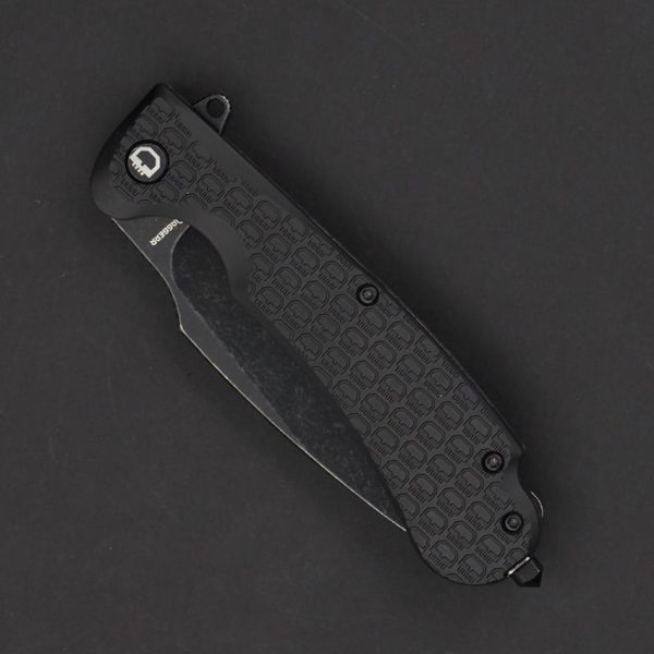 Daggerr Fielder Linerlock Black FRN 8Cr14MoV