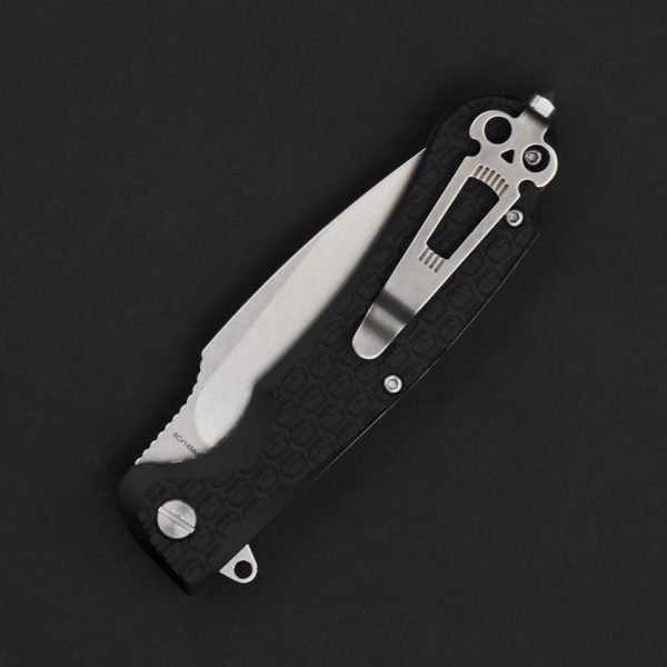Daggerr Fielder Linerlock Black FRN Stonewash