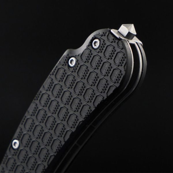 Daggerr Fielder Linerlock Black FRN Stonewash