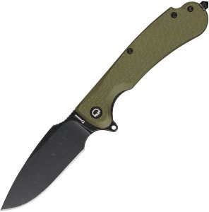 Daggerr Fielder Linerlock Olive FRN Black Stonewash