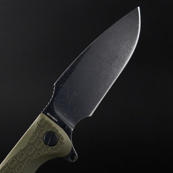Daggerr Fielder Linerlock Olive FRN Black Stonewash