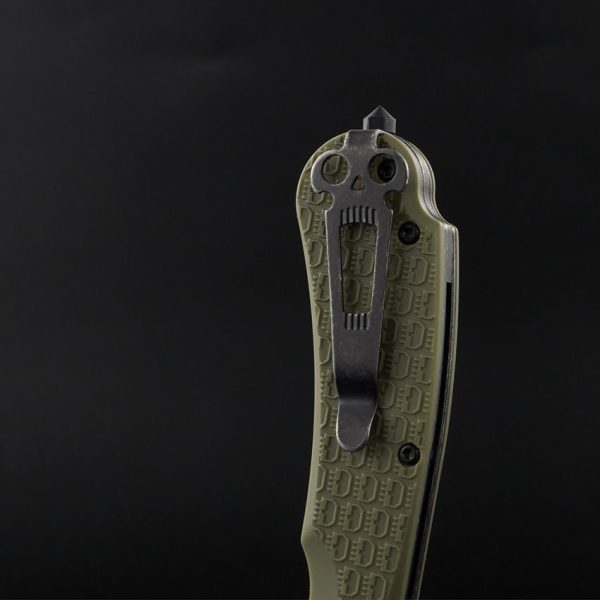 Daggerr Fielder Linerlock Olive FRN Black Stonewash