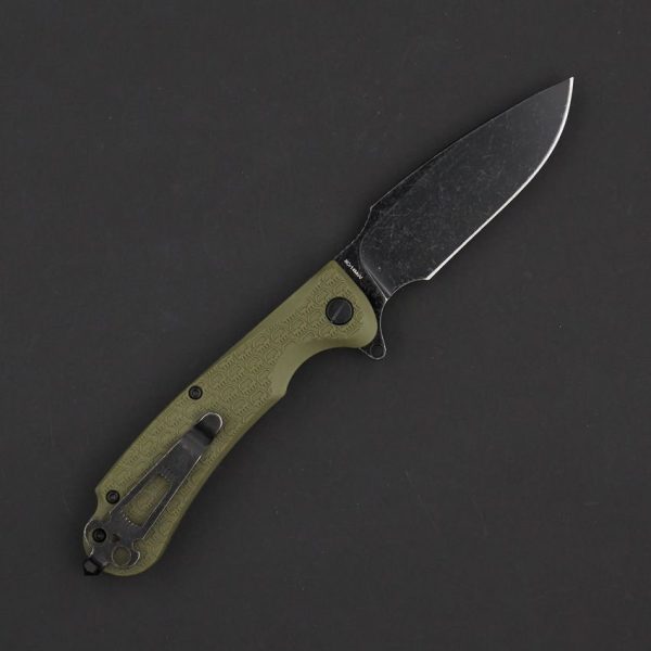Daggerr Fielder Linerlock Olive FRN Black Stonewash