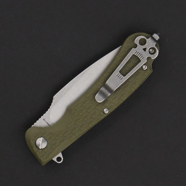 Daggerr Fielder Linerlock Olive FRN Stonewash