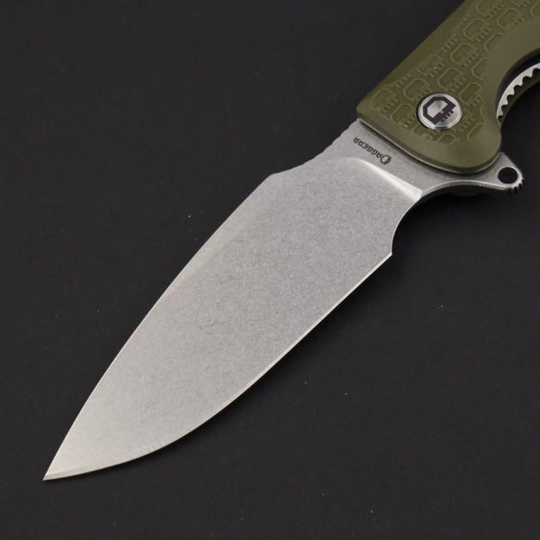 Daggerr Fielder Linerlock Olive FRN Stonewash