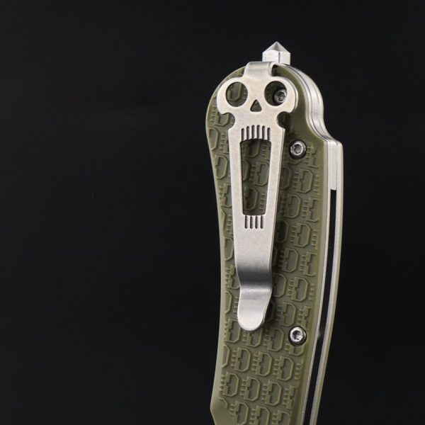 Daggerr Fielder Linerlock Olive FRN Stonewash