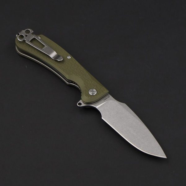 Daggerr Fielder Linerlock Olive FRN Stonewash