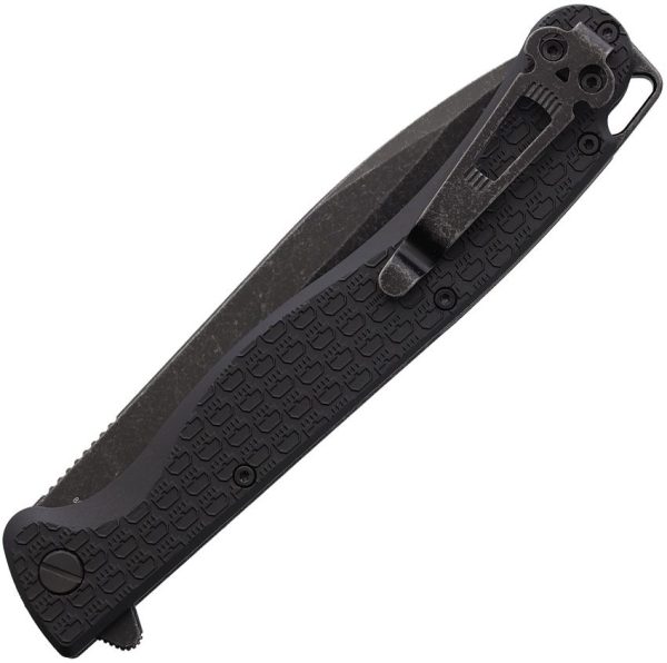 Daggerr Finka Linerlock 8Cr13MoV Black FRN