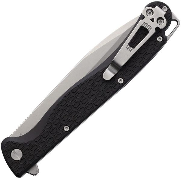 Daggerr Knives Finka Linerlock Black Stonewash